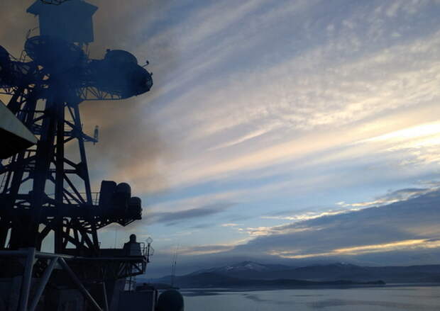 На Камчатке в пункте базирований кораблей Тихоокеанского флота прошла тренировка по ПВО