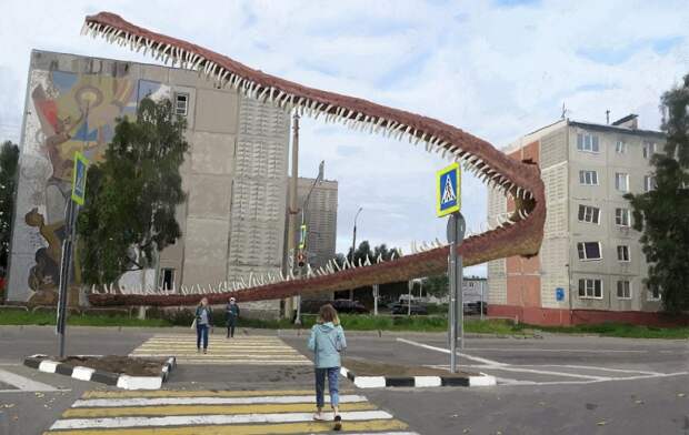 Город, где живет страх: хтонические образы «хрущевок» на картинах Клима Новосельцева