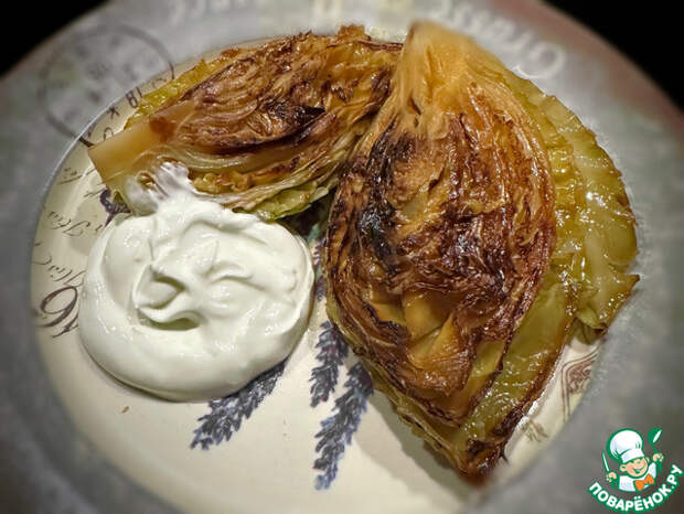 Капуста. Молодая. Но жареная