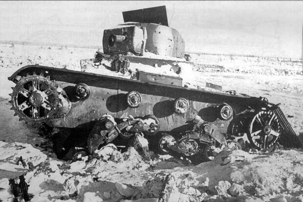 Телеуправляемый танк ТТ-26, февраль 1940 года. Фото: wikipedia.org
