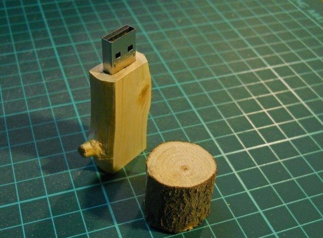 Корпус для флешки из дерева Корпус для флешки из дерева
