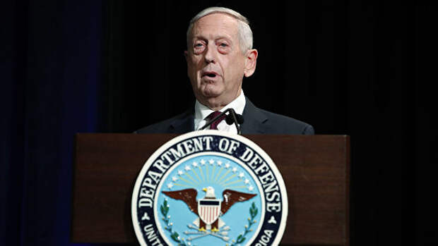 Министр обороны США Джеймс Мэттис