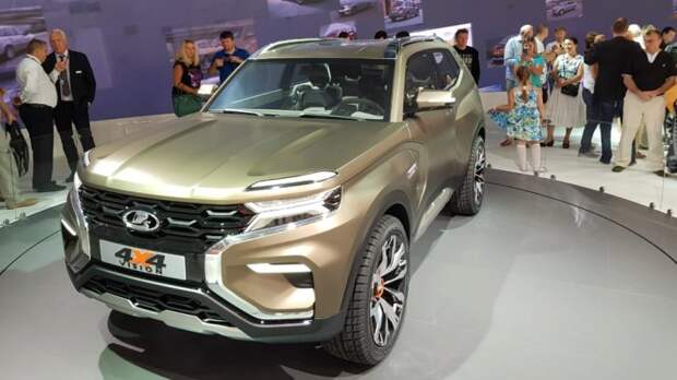 Немецкие журналисты оценили концепт внедорожника Lada 4x4 Vision