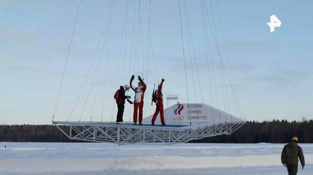 Минспорта РФ провело акцию "Воздушная Олимпиада"