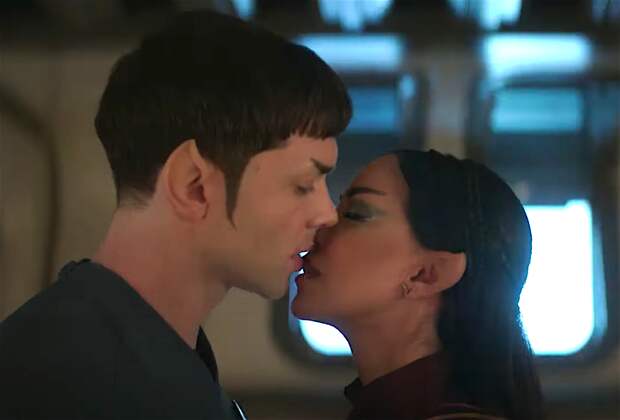 Star Trek: Strange New Worlds: Who Is Spock Smooching in the New Trailer?