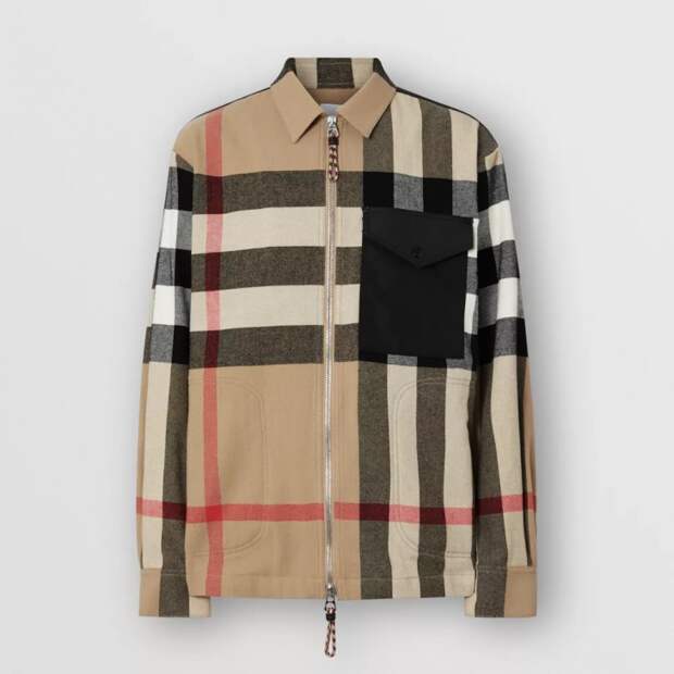 Клетчатые рубашки Burberry