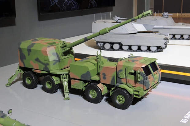 Модель колесной версии K9MH