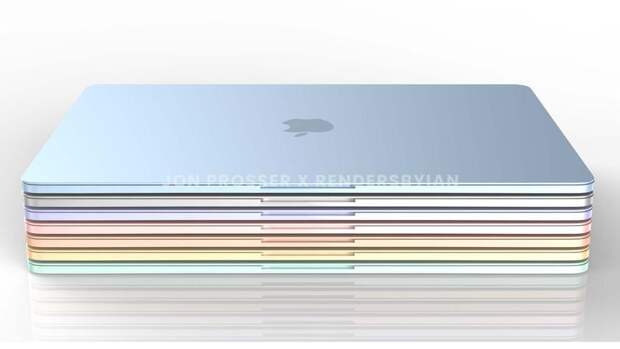 Инсайдер показал как будет выглядеть следующий MacBook Air с расцветками, как у нового iMac