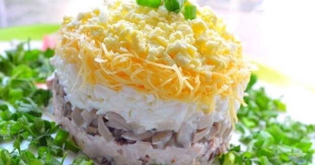Вкуснейший салат «Белый день» Вкуснейший салат «Белый день»