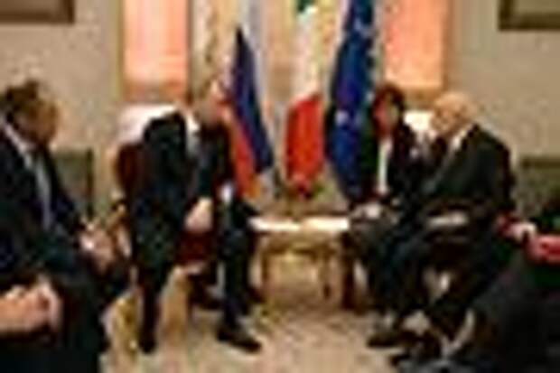 Встреча с Президентом Италии Джорджо Наполитано