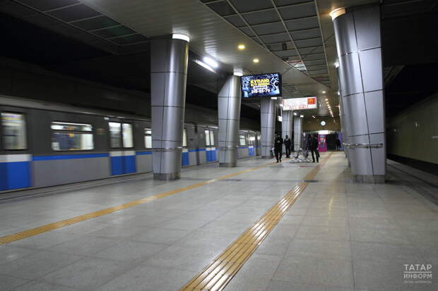 В казанском метро за две недели промыли более 13 км тоннелей
