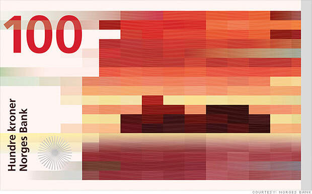 norway currency back 