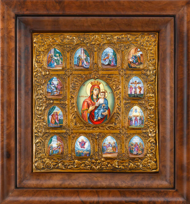 18 апреля праздник Иверской иконы Божьей Матери – обретение образа на Афоне.