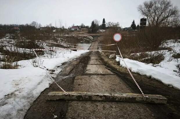 Движение через Упу закрыто из-за половодья на двух мостах в Одоевском и Ленинском районах