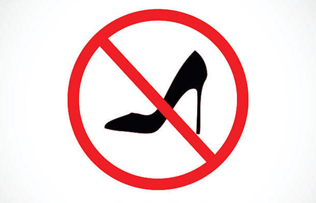 Знак запрета каблуков изменил жизнь Лубутену/ фото: istockphoto.com Знак запрета каблуков изменил жизнь Лубутену/ фото: istockphoto.com