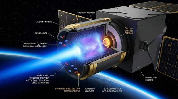 DARPA создает спутник-шпион, который будет оставаться на орбите годами