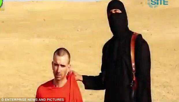 Jihadi John, pictured with British aid worker David Haines, has been identified as coming from a South London suburb 