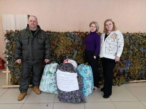 «Тыл и фронт едины»: в Тукаевском районе передали помощь бойцу ОМОН «Тайфун»