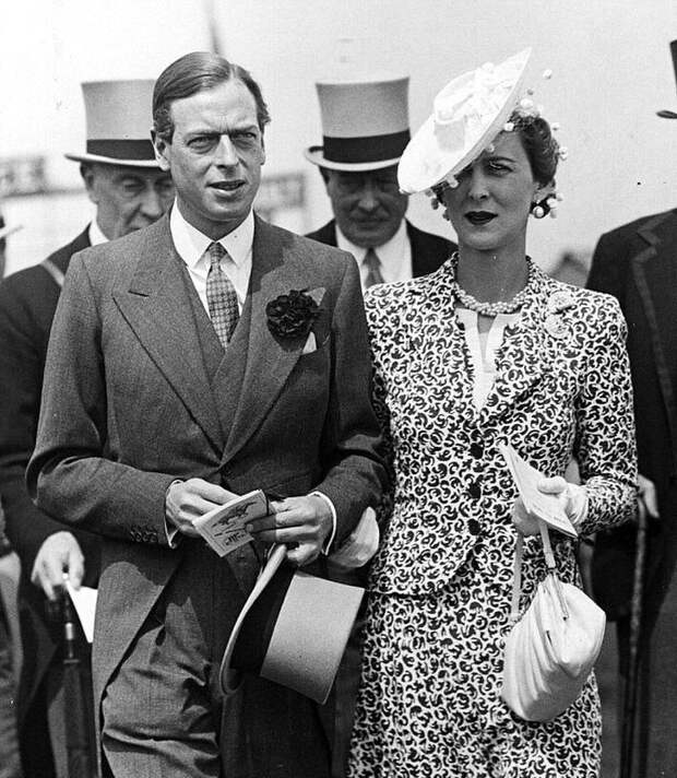 Герцог Джордж Кентский с женой Мариной