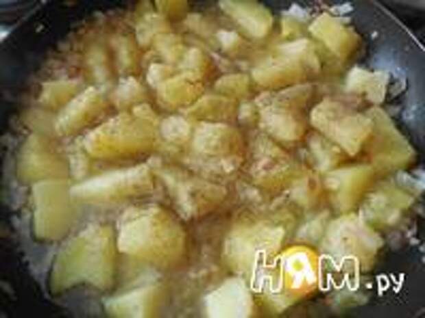 Приготовление картофеля в перце: шаг 3