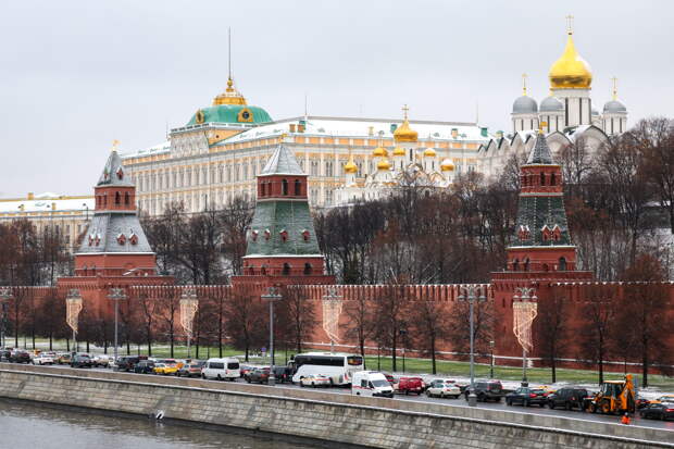 В центре Москвы перекрыли движение