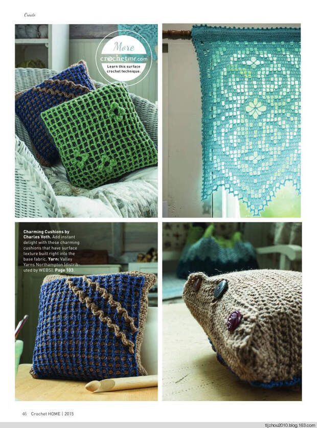 Interweave Crochet Home 2015 - 紫苏 - 紫苏的博客 Interweave Crochet Home 2015 - 紫苏 - 紫苏的博客