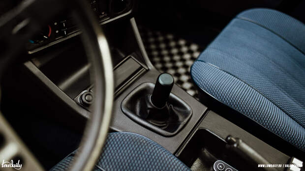 синий интерьер