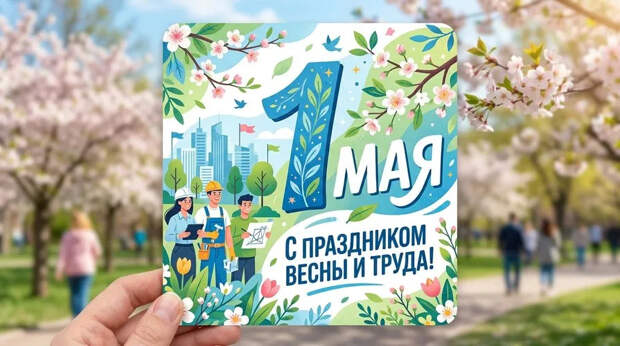 С Праздником Труда!