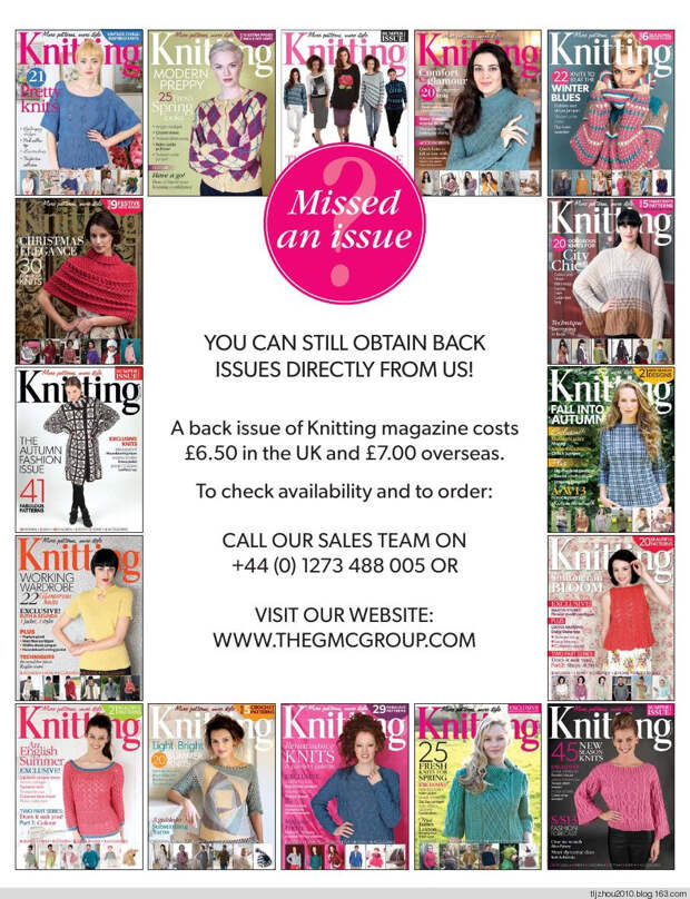 Knitting Magazine №6 2014 - 紫苏 - 紫苏的博客 Knitting Magazine №6 2014 - 紫苏 - 紫苏的博客
