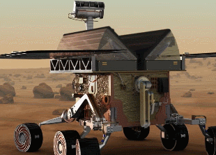 В NASA предложили использовать марсоход как гнездо для дронов