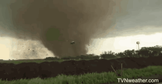Торнадо в штате Небраска, США 14 июня 2014 года. Источник изображения: TVNweather.com