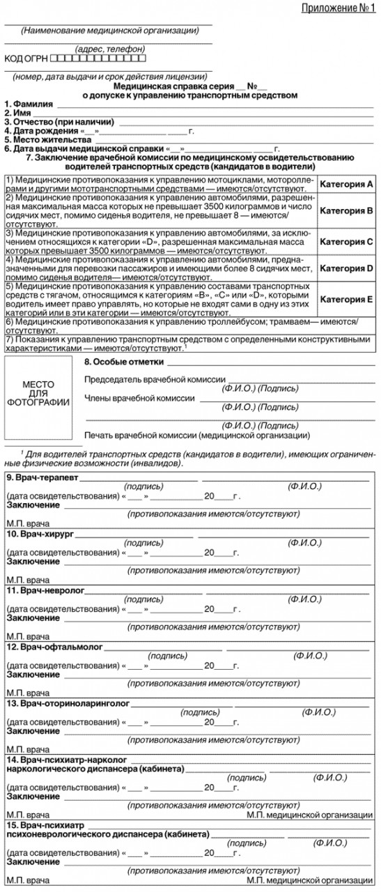 Как получить медицинскую справку по новым правилам?