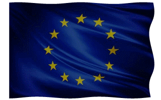 eu european union flag waving animated gif