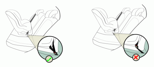 Как установить детское кресло