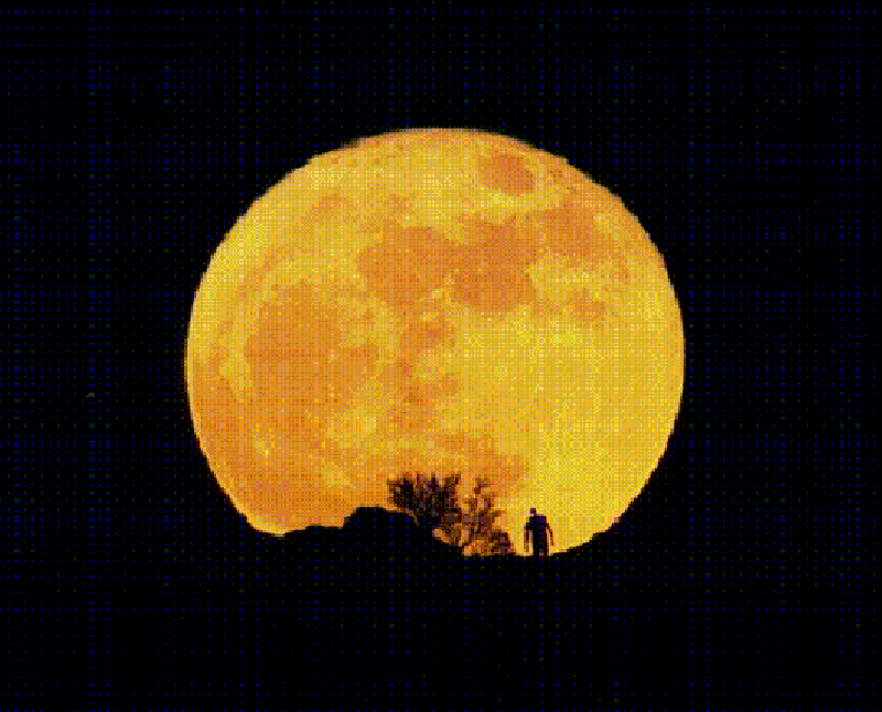 Https lunar. Луна анимация. Полнолуние анимация. Огромная оранжевая Луна. Луна Анимашка.