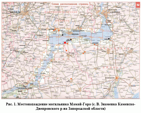 Каменка запорожская область карта