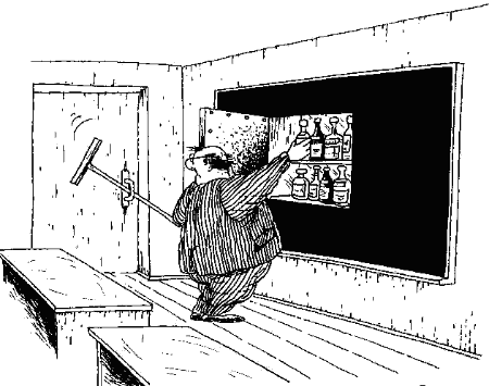 карикатура на учителя