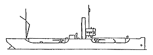 Рисунок. Шлюп "Tahure".