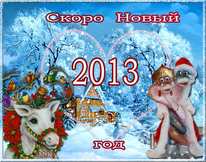 С Наступающим Новым годом 2013!