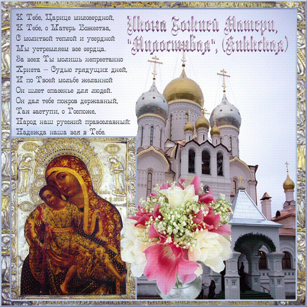 Икона Божией матери милостивая 25 ноября