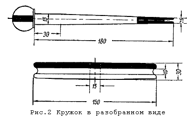 Кружок в разобранном виде