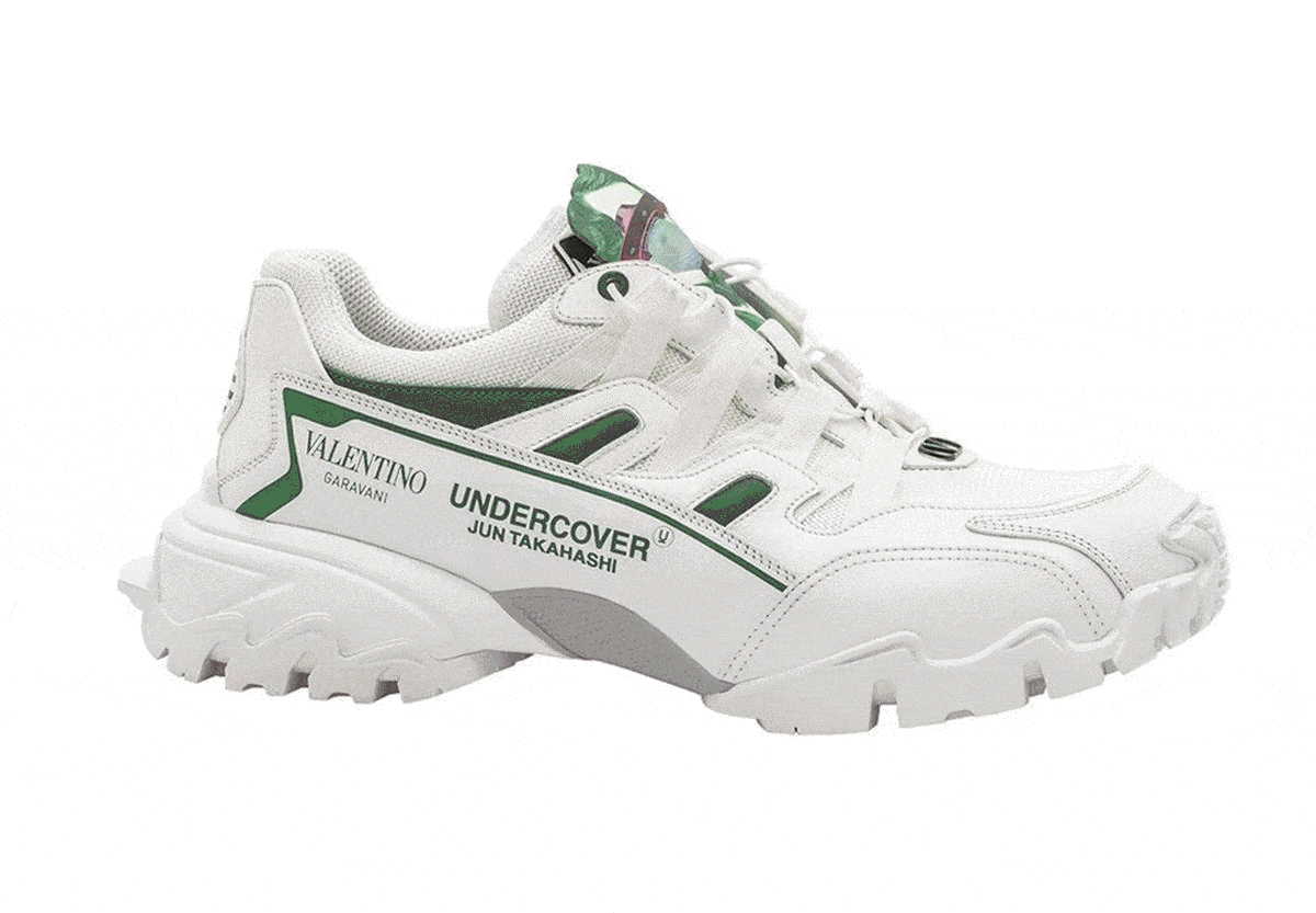 Кроссовки из рекламной кампании Valentino x Undercover